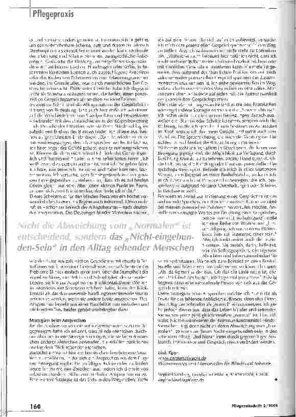 Vorschauseite 4: Blinde Hilfe und verpasste Augenblicke