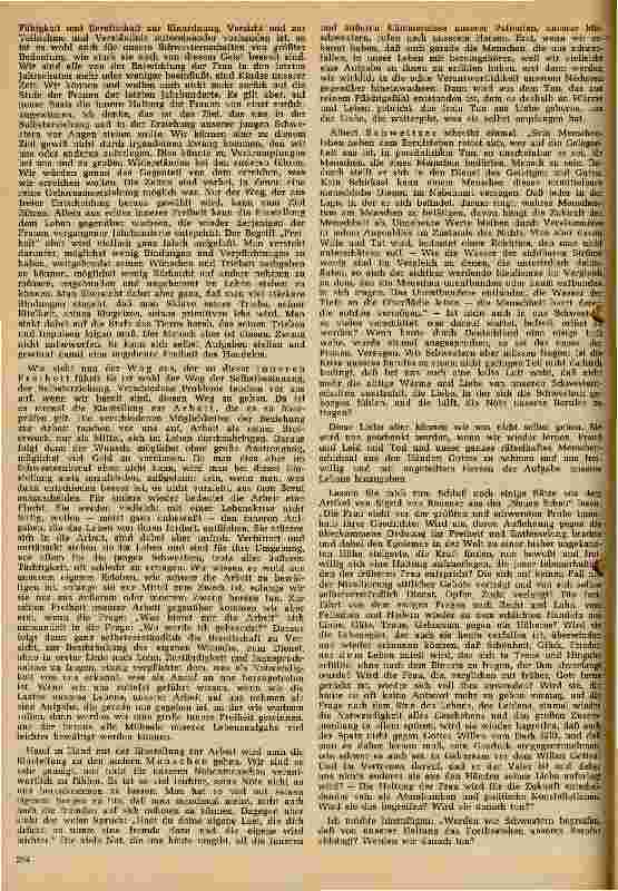 Vorschauseite 3: Was können wir Schwestern tun, um die Krise unseres Berufes zu überwinden?