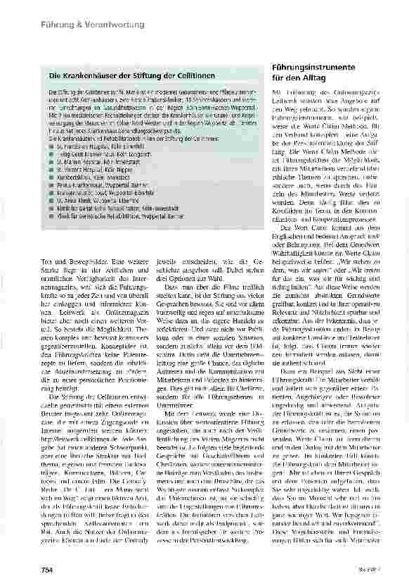 Vorschauseite 2: Wertvolle Kommunikation