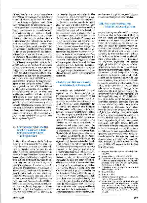 Vorschauseite 3: Krankheitsdiagnose oder Betreuungsbedarf?