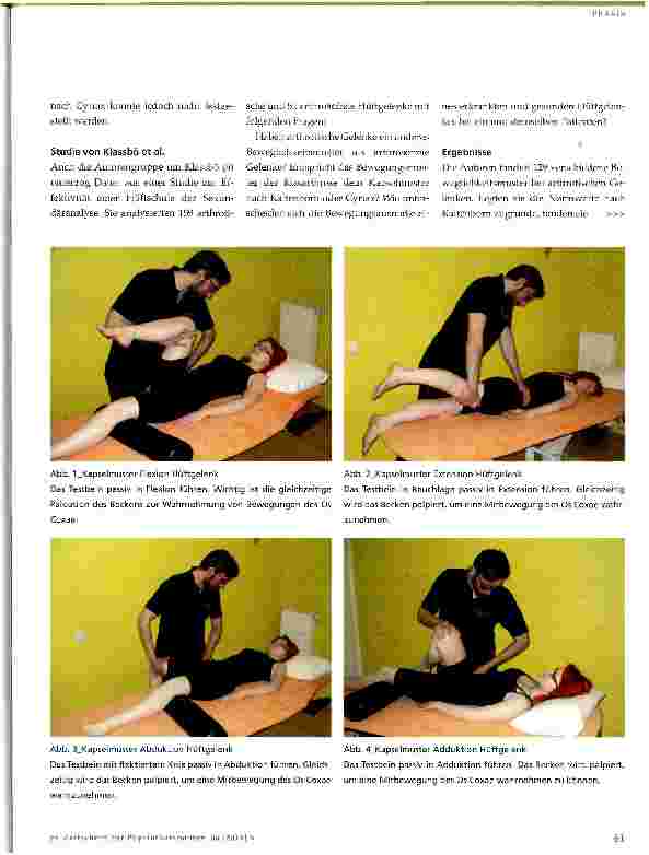 Vorschauseite 2: Kapselmuster bei Koxarthrose?