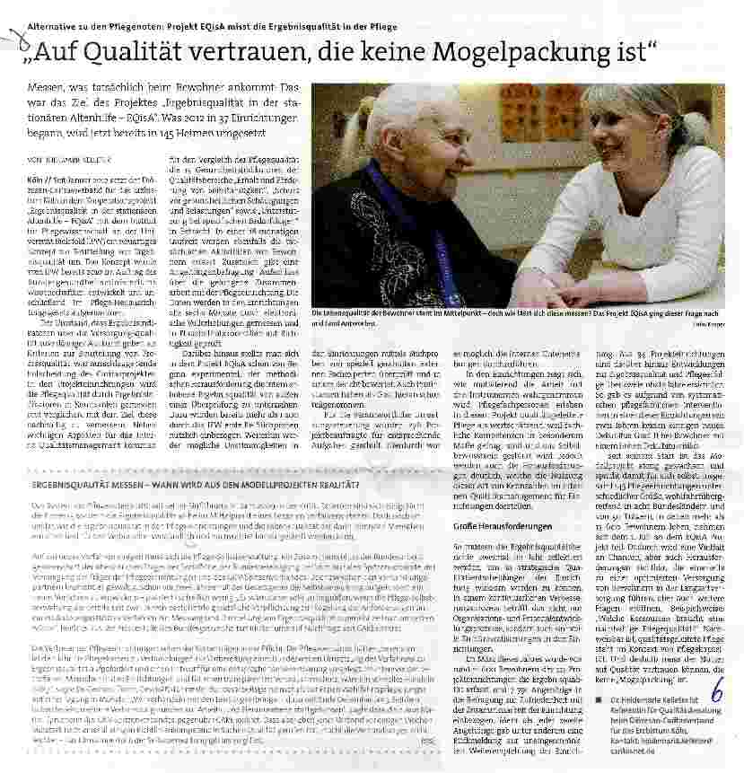 Vorschauseite 1: Auf Qualität vertrauen, die keine Mogelpackung ist