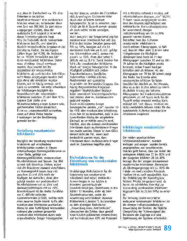 Vorschauseite 2: Wertigkeit unterschiedlicher krankenhaushygienischer Maßnahmen