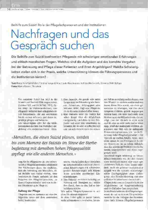 Vorschauseite 1: Nachfragen und das Gespräch suchen