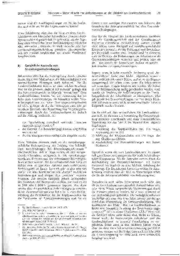 Vorschauseite 2: Materiellrechtliche Anforderungen an die Tätigkeit des Landesschiedsamts nach § 89 SGB V Überlegungen aus theoretischer und praktischer Sicht