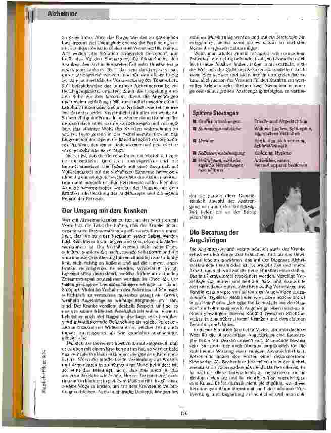 Vorschauseite 3: Geduld, Phantasie und Sicherheit Betreuung von Alzheimerkranken in der Häuslichen Pflege