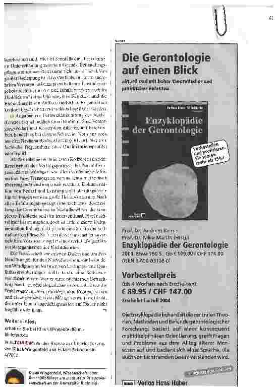 Vorschauseite 4: Nachtdienste detailliert dokumentierenLeistungsund Qualitätsvereinbarungen