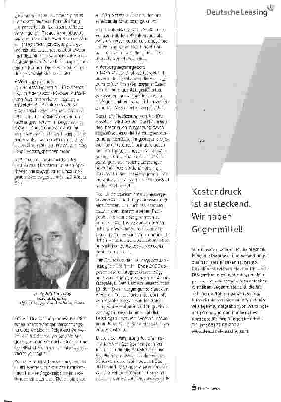Vorschauseite 2: Neuregelung der Integrationsversorgung Hinweise zur Umsetzung aus Sicht der Krankenhäuser