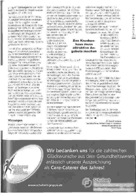 Vorschauseite 4: Neuregelung der Integrationsversorgung Hinweise zur Umsetzung aus Sicht der Krankenhäuser