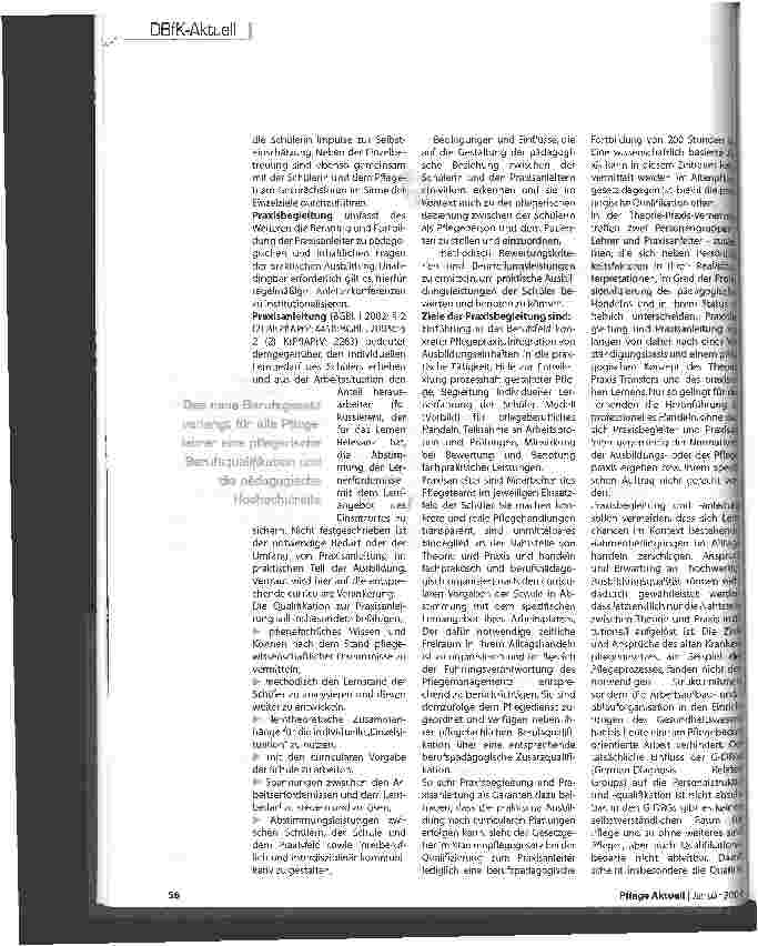 Vorschauseite 4: Theorie & Praxis in der Ausbildung