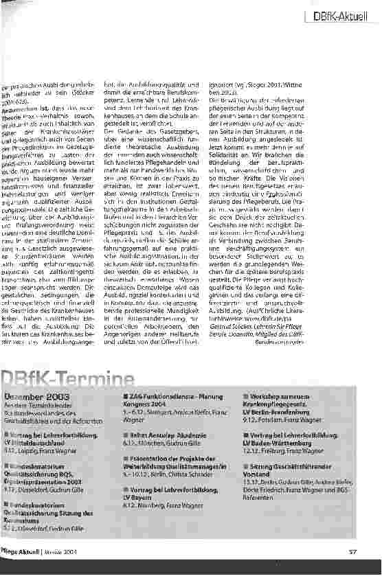 Vorschauseite 5: Theorie & Praxis in der Ausbildung