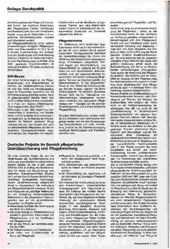 Vorschauseite 3: Grundlagen und Stand pflegerischer Qualitätssicherung