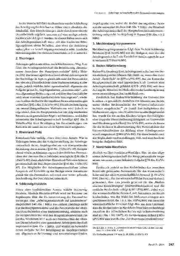Vorschauseite 4: Arbeitsgemeinschaften der Personalvertretungen -notwendiges aber ungeliebtes Instrument der Mitarbeiter-vertretung?