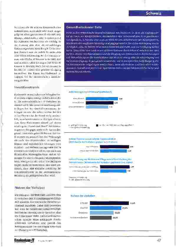 Vorschauseite 2: Die Spital-IT im Spannungsfeld zwischen Innovation und täglichem Geschäft