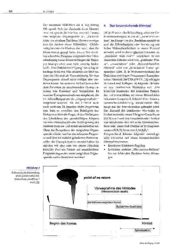 Vorschauseite 3: Ethisch-juristisches Minenfeld: Spender-/Organkonditionierung in Zeiten therapie-limitierender Patientenverfügungen