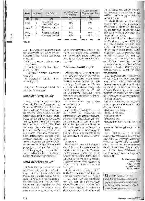 Vorschauseite 2: Kostenabgrenzung bei Überliegern Unfertige DRG-Leistungen im Jahresabschluss 2003