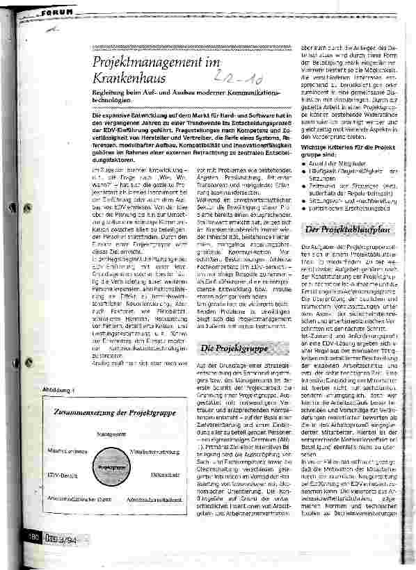 Vorschauseite 2: Heißes Eisen: Caterer in der Krankenhausküche Der VKK sieht Fremdvergabe sehr kritisch Interview mit W. Zervas