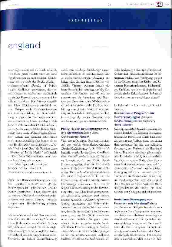 Vorschauseite 3: Public Health in England