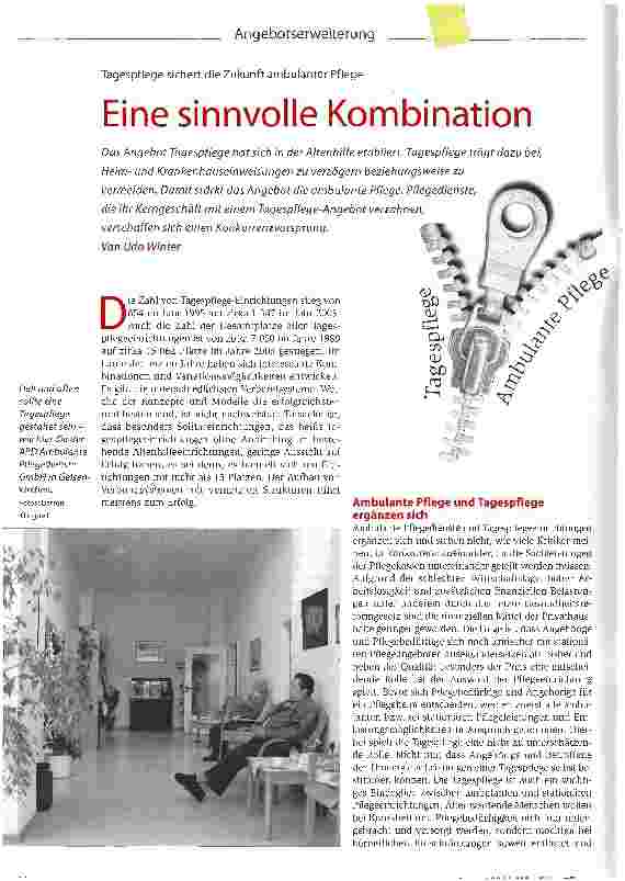 Vorschauseite 1: Eine sinnvolle Kombination