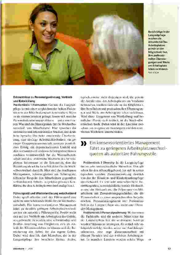 Vorschauseite 2: Personalarbeit gegen Personalnot