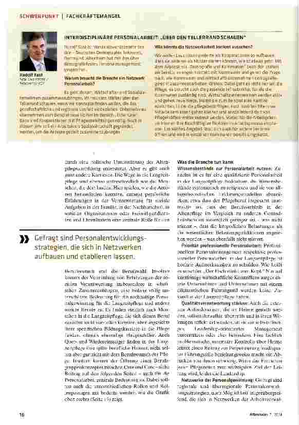 Vorschauseite 3: Personalarbeit gegen Personalnot