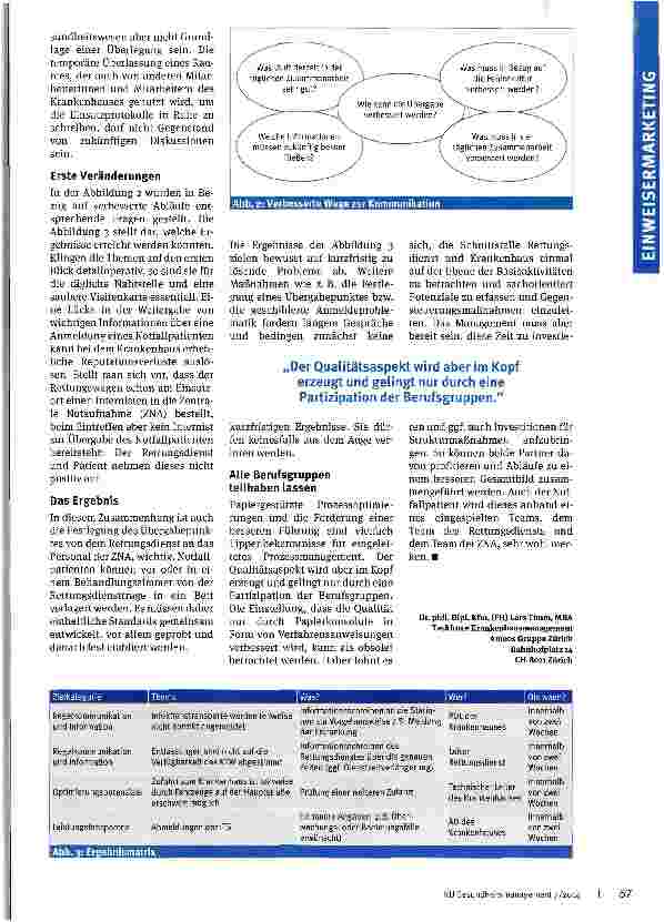 Vorschauseite 3: Als Erste vor Ort