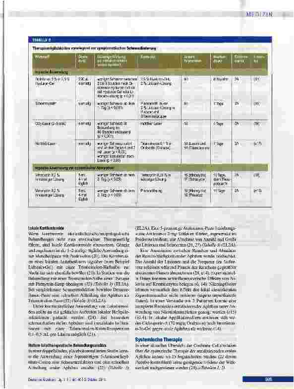 Vorschauseite 5: Behandlung chronisch-rezidivierender oraler Aphthen
