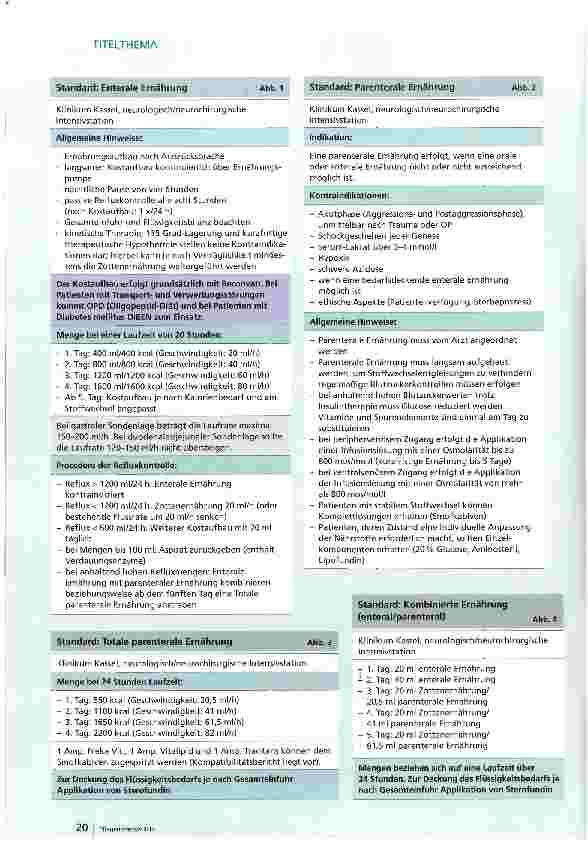 Vorschauseite 3: Richtig ernähren mit neuer Leitlinie