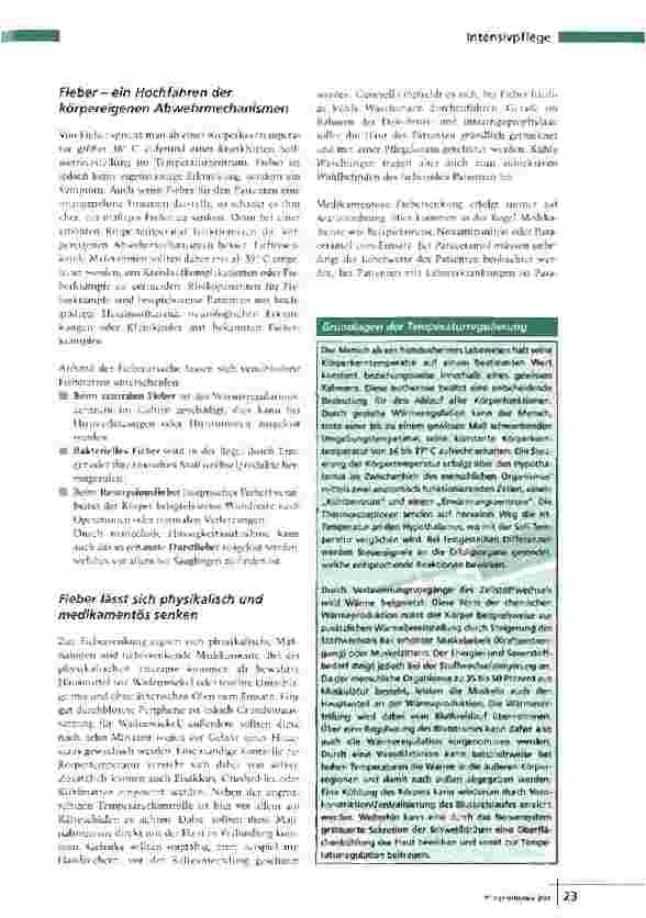Vorschauseite 2: Möglichkeiten der Temperaturregulation in der Intensivmedizin
