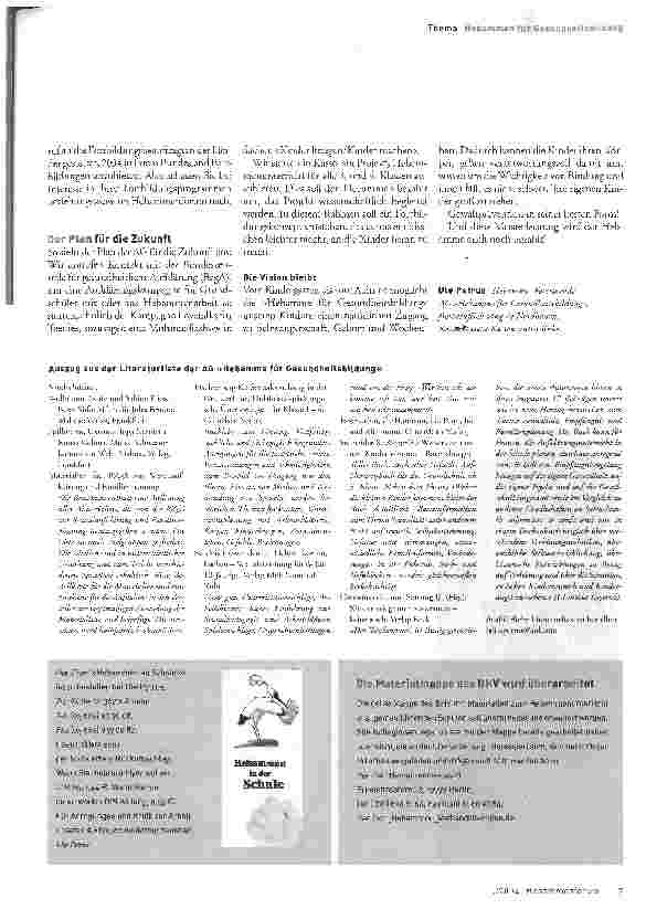 Vorschauseite 2: Hebammen an Schulen. Sofort!