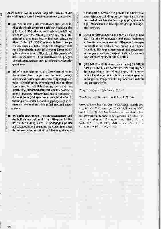 Vorschauseite 3: Altenpfleger - Pflegefachkraft im Sinne des § 71 Abs. 3 SGB XI