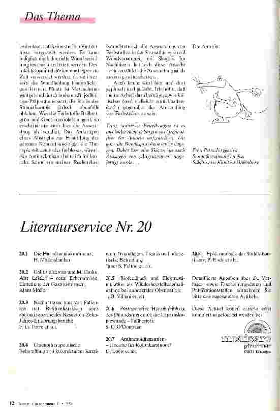 Vorschauseite 4: Munter drauflos gepinselt Farbstoffe in der Stomatherapie und Wundversorgung - Sinn oder Unsinn?