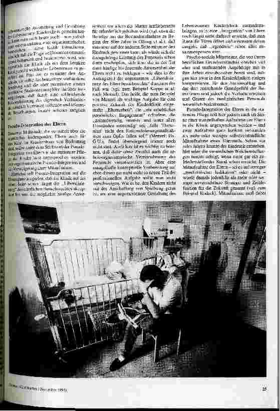 Vorschauseite 3: Zwischen Trauma und Tagesordnung Das Kind im Krankenhaus in der 90er Jahren