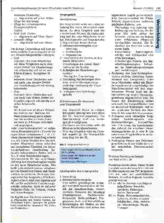 Vorschauseite 2: Einarbeitungskonzept für neue Mitarbeiter und für Mentoren