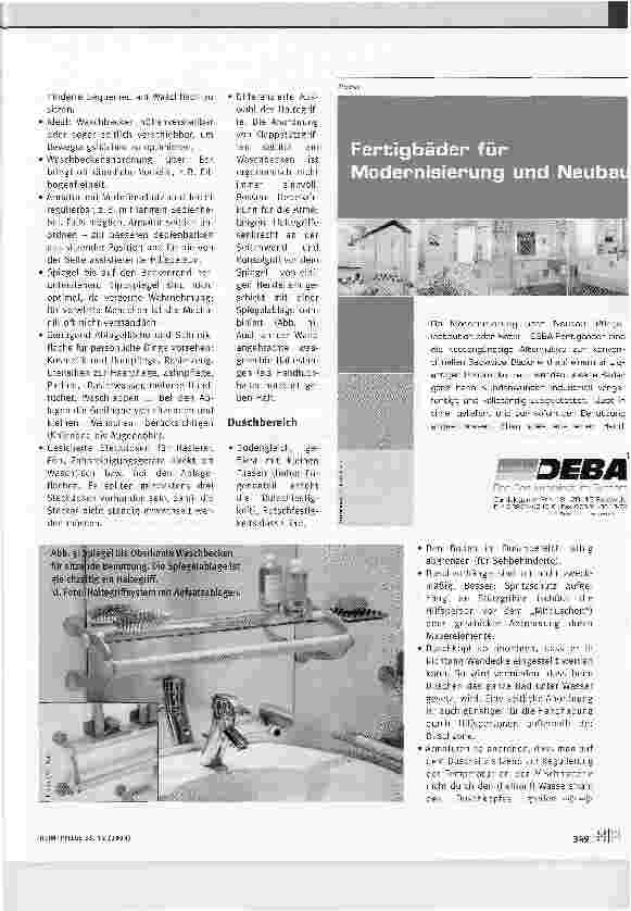 Vorschauseite 2: Das ideale Bewohnerbad. Eine Checkliste für die Planung und Ausstattung von Duschund Bewohnerbädern.