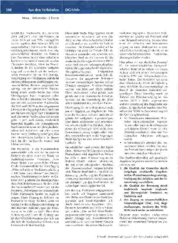 Vorschauseite 2: Einrichtung eines WAKWiN-Studierendenkollegs