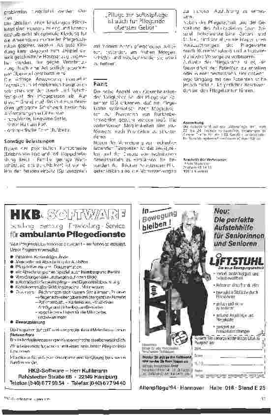 Vorschauseite 3: Richtig heben und tragen in der Hauskrankenpflege