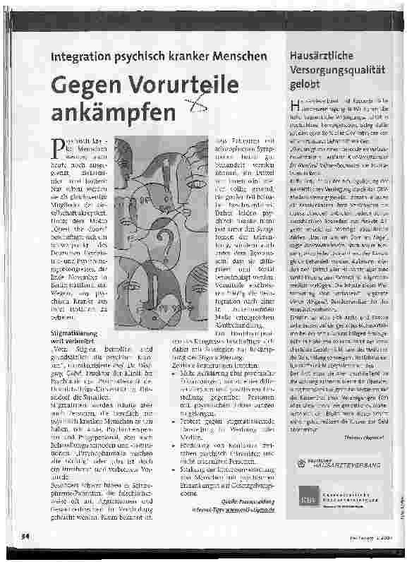 Vorschauseite 1: Gegen Vorurteile ankämpfen