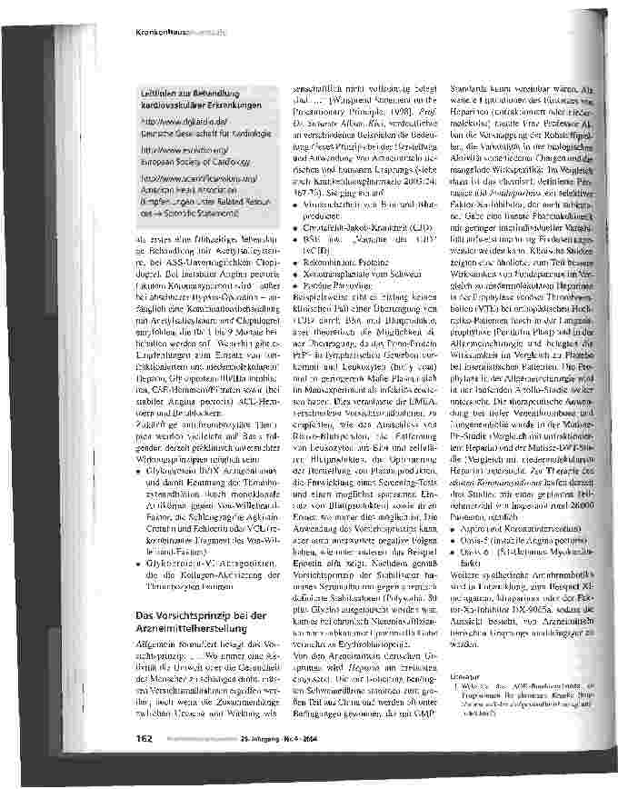 Vorschauseite 6: Disease-Management-Programme - Auswirkungen auf Krankenhäuser Bericht vom 5. Sanofi-Synthelabo-Symposium für Krankenhausapotheker, Berlin, 11. Oktober 2003