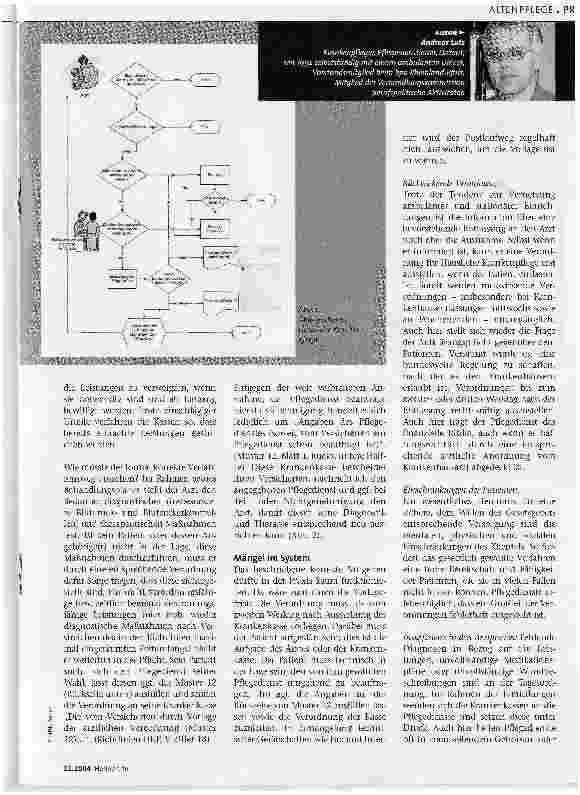 Vorschauseite 2: Zwischen Wunsch und WirklichkeitDienst nach Vorschrift kann Patienten gefährden