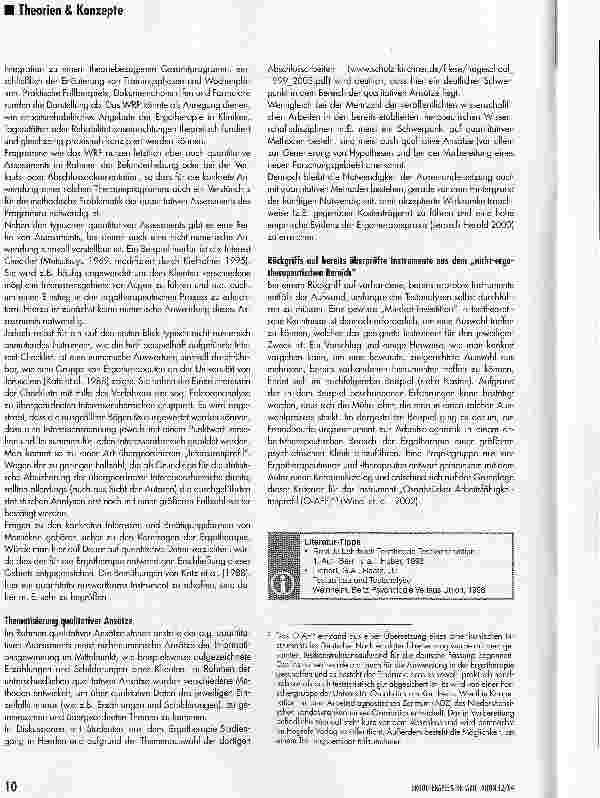 Vorschauseite 5: Assessments der neuen Theoriemodelle:Anmerkungen zu methodischen Grundlagen und praktischer Anwendung