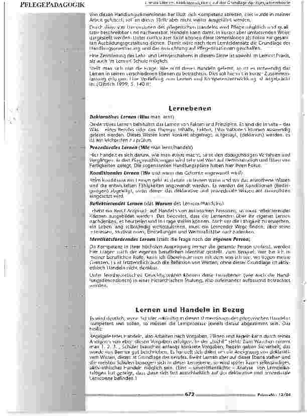 Vorschauseite 3: Modulentwicklung auf der Grundlage der Kompetenztheorie