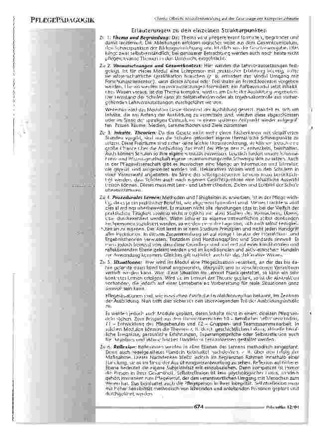 Vorschauseite 5: Modulentwicklung auf der Grundlage der Kompetenztheorie