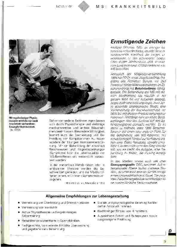 Vorschauseite 4: Multiple Sklerose - eine verschlüsselte Krankheit