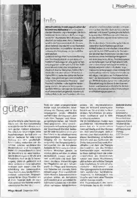 Vorschauseite 2: Hilfsmittel sind keine Luxusgüter