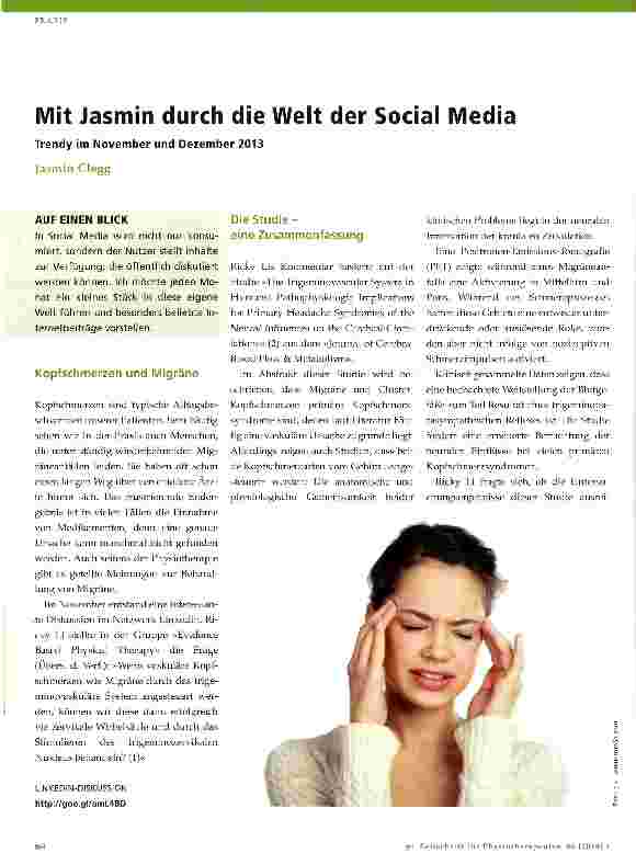 Vorschauseite 1: Mit Jasmin durch die Welt der Social Media
