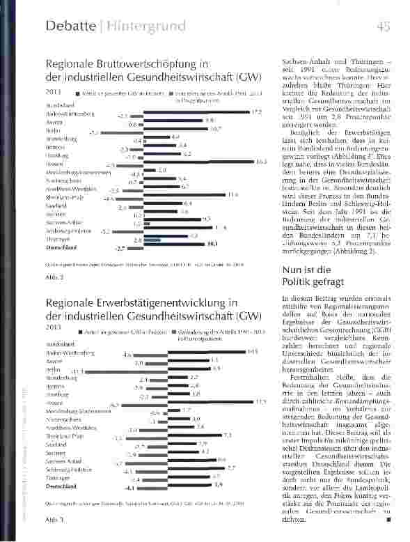 Vorschauseite 4: Gesundheitsindustrie regional denken