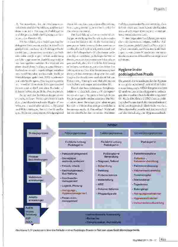 Vorschauseite 2: Hygiene in der podologischen Praxis und die Aufbereitung von Medizinprodukten
