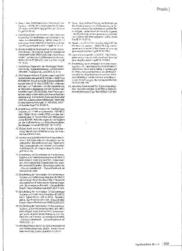Vorschauseite 6: Hygiene in der podologischen Praxis und die Aufbereitung von Medizinprodukten