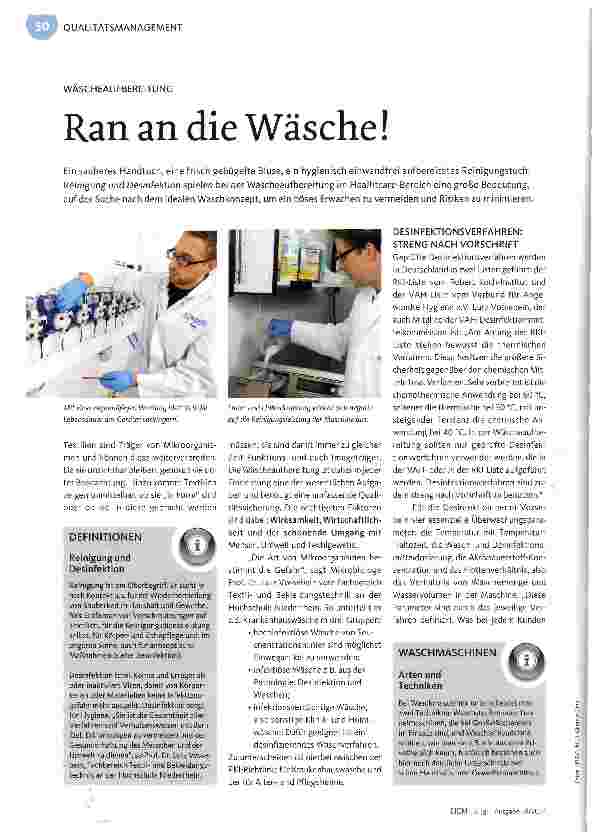 Vorschauseite 1: Ran an die Wäsche!